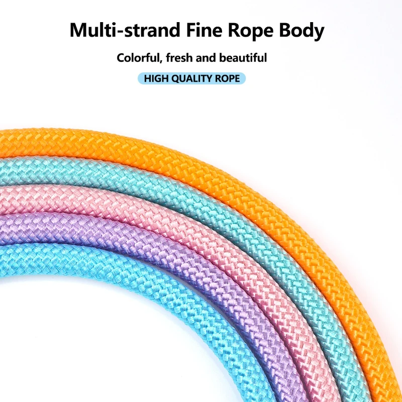 Correa doble para perro, cuerda para mascotas, accesorios para exteriores, correa para gato, perros medianos, correas de plomo para cachorros, gatos, mascotas, Pug, arnés, correas, suministros - imagen 4