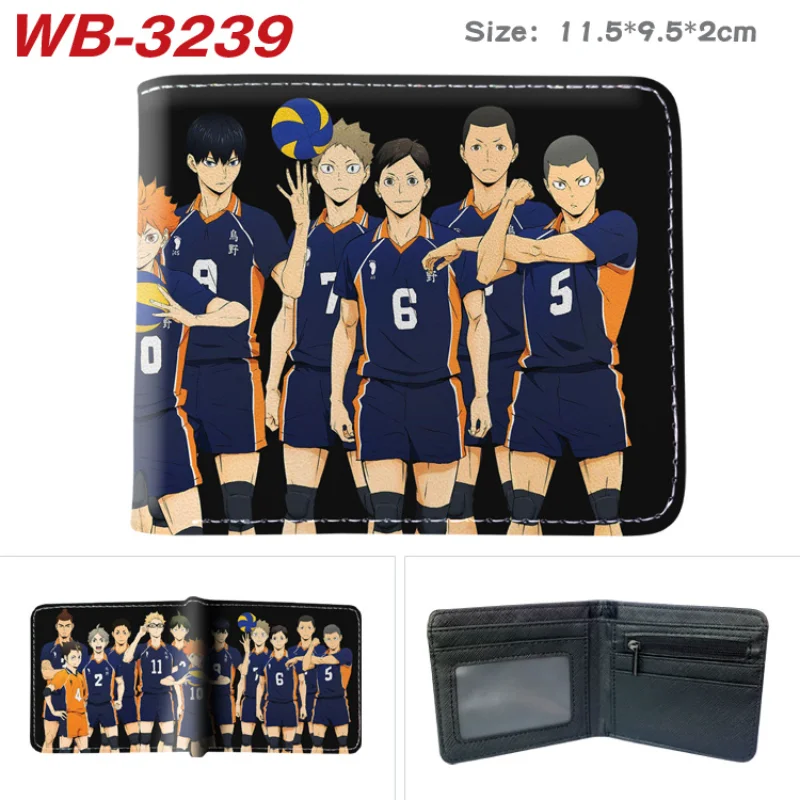 Cartera Hinata Shoyo Haikyuu!! – Monedero de cuero con cremallera - imagen 2