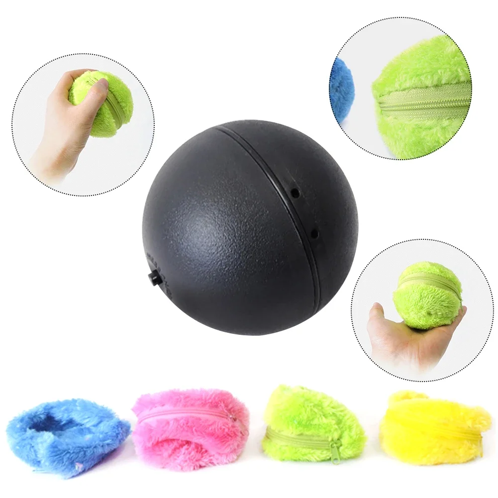 Juguete interactivo automático para gatos – Pelota activadora eléctrica - imagen 3