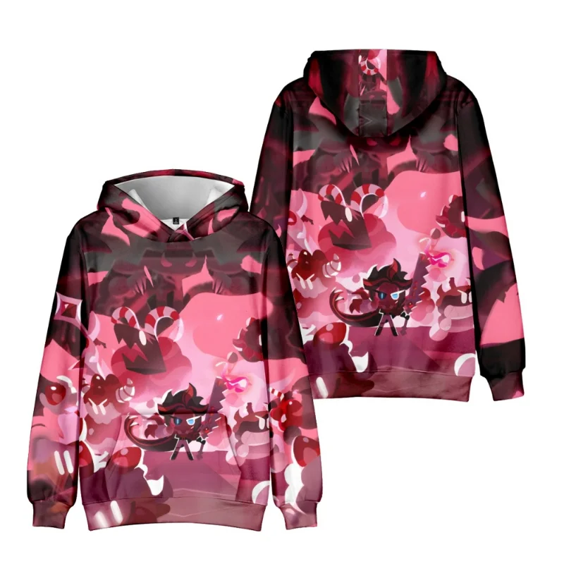 Cookie Run: Kingdom Shadow Milk Cookie Sudaderas con capucha para niños y niñas, jersey Y2k, ropa de calle, sudaderas con capucha para hombres y mujeres, ropa para niños, regalo - imagen 4