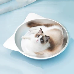 Bandeja aluminio fresca para gatos – Disipa calor verano