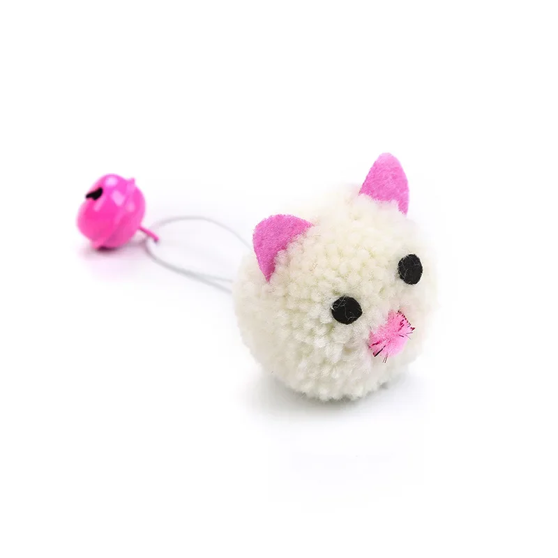 4 Uds ratón de peluche gato juguete lindo campana ratones gato juguetes suave ratón bola mascota juguete para gatito - imagen 2