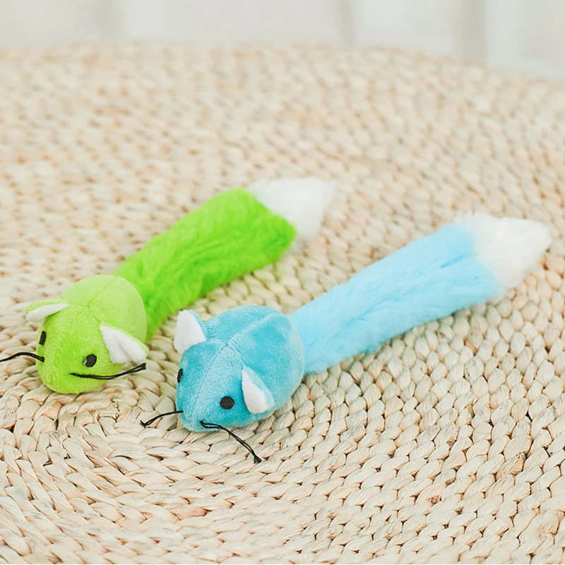 Juguetes Para Gatos con forma de ratones de peluche Para Gatos, juguete interactivo Para Gatos, productos Para Mascotas Jouet Chat Katten, productos Para Mascotas - imagen 3