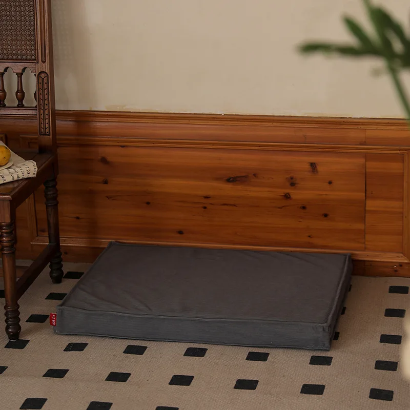 Cama de pana impermeable para perros grandes - Desmontable y lavable