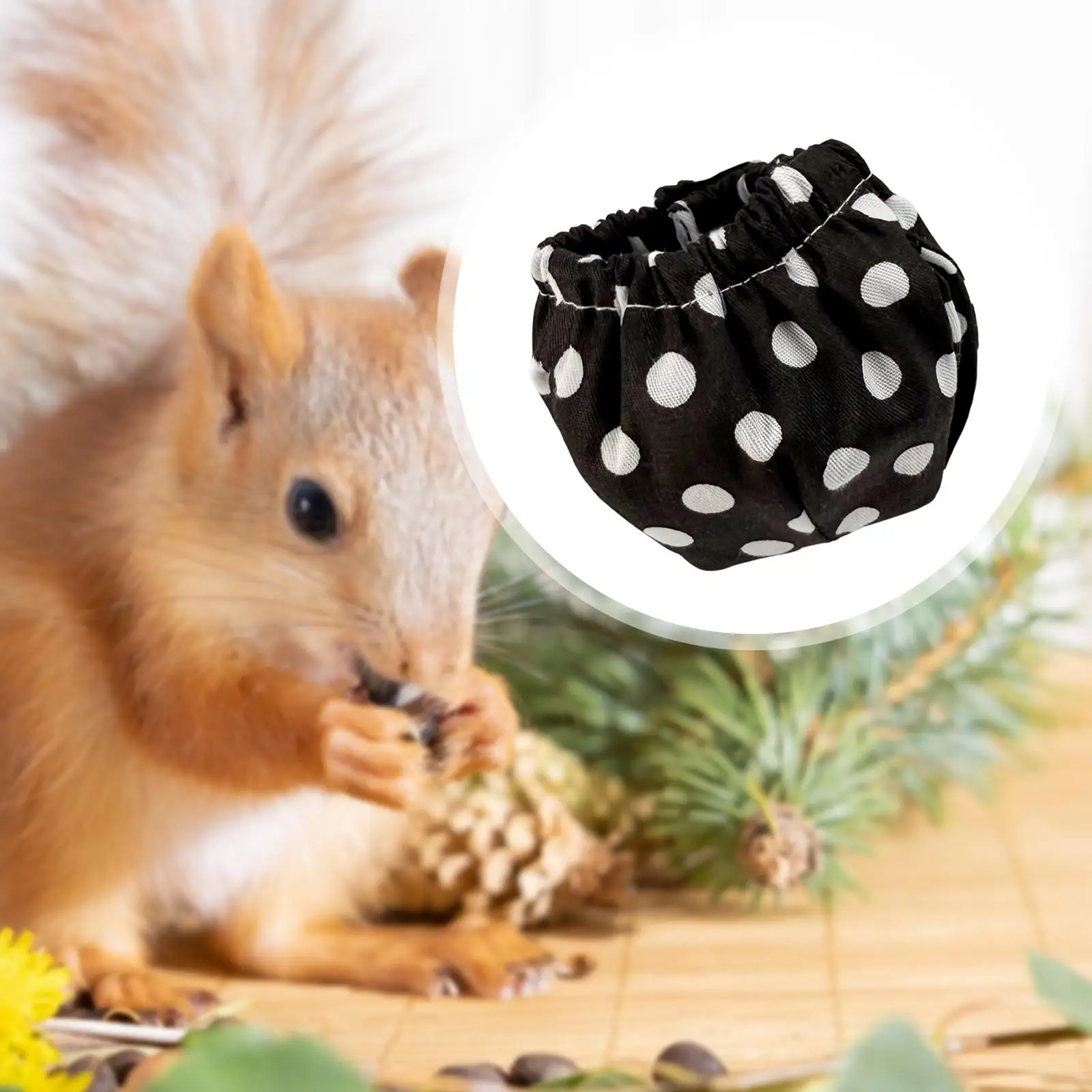 Squirrel Diaper Soft Adjustable Sugar Glider Diaper for Squirrel Small Pet