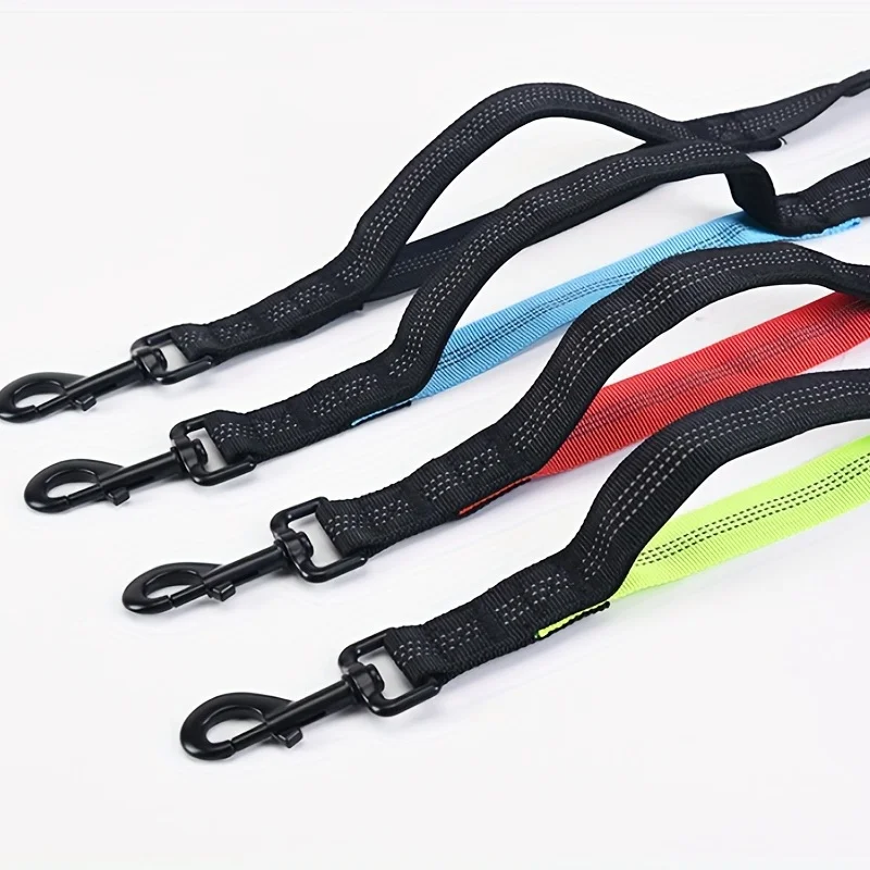 Conjunto de Collar y correa para perro, accesorios para correr, caminar, traje de manos libres reflectante, suministros para mascotas para perros - imagen 5