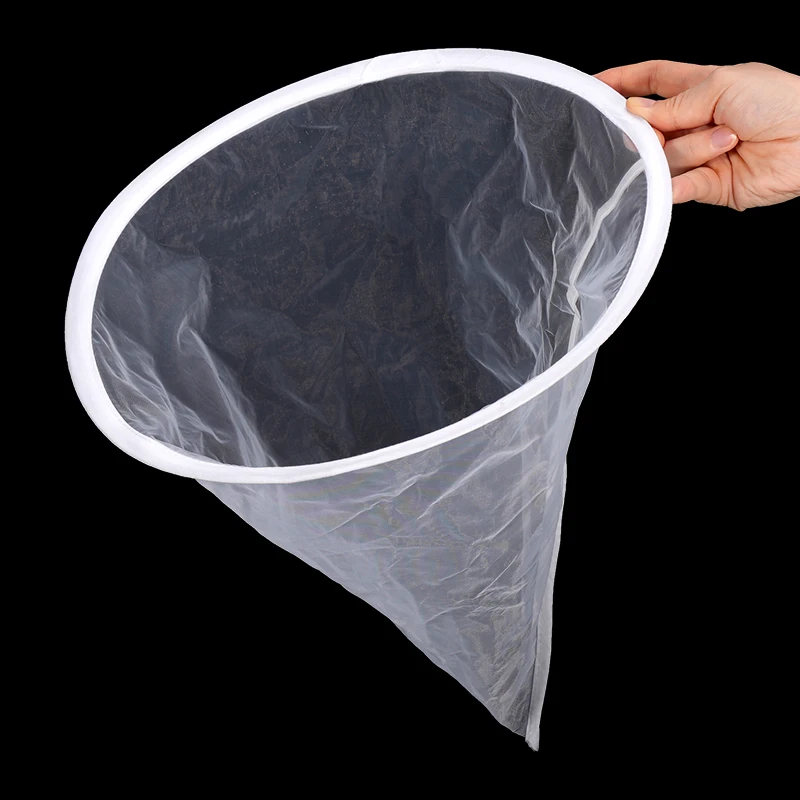 Equipo de apicultura, filtro de miel de abeja, escurridor de miel en forma de cono de nailon, herramientas para miel de abeja, colmena, 1 Uds.