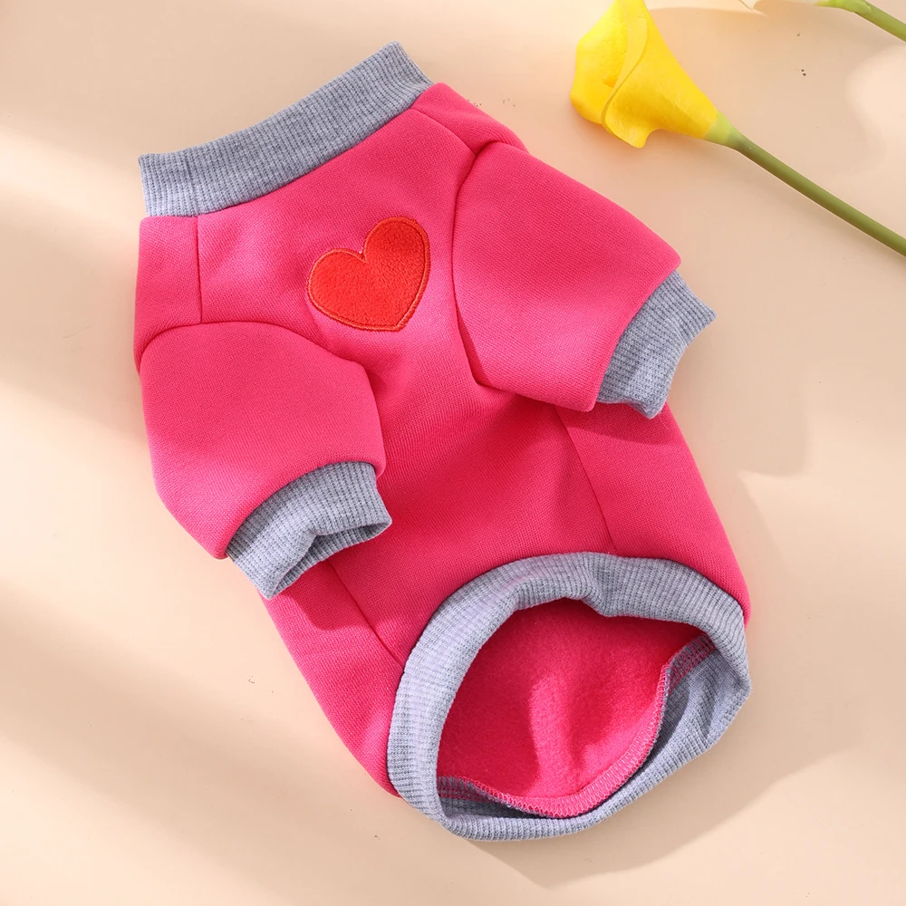 Suéter de Invierno con Capucha para Perro y Gato - Ropa cálida - imagen 4