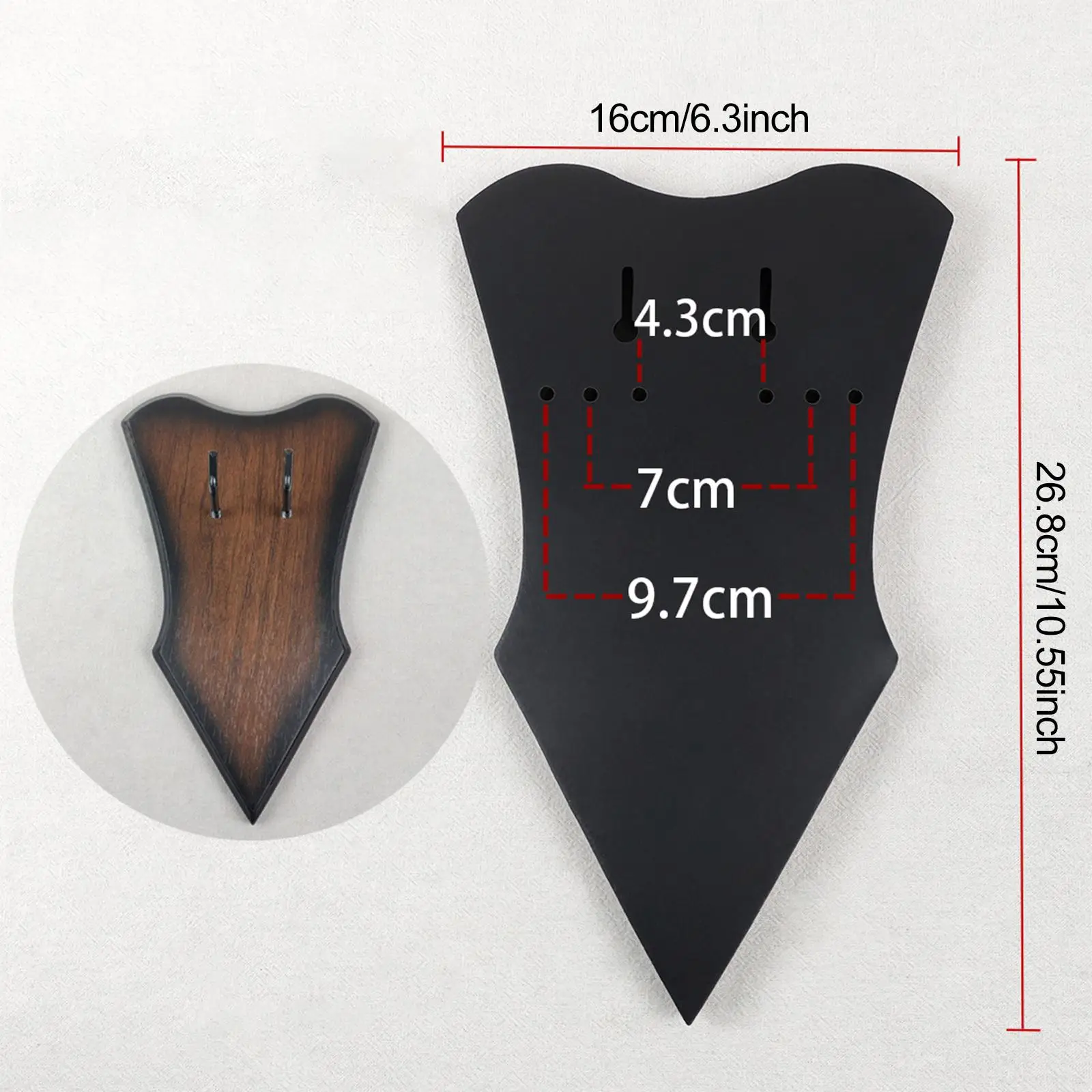 Western Sword Display Holder Decorative Bracket Model Wall Storage Decorative Sword Rack for Sword Enthusiasts Sturdy Accessory