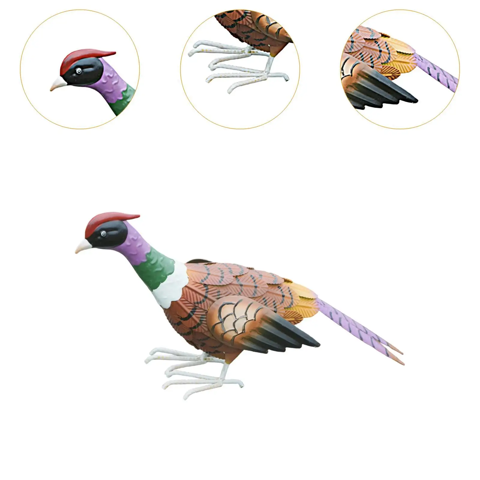 Sculpture Garden Statue,Decorative Yard Art Weather Resistant,Lawn Ornament Animal Figurine for Lawn Yard Garden