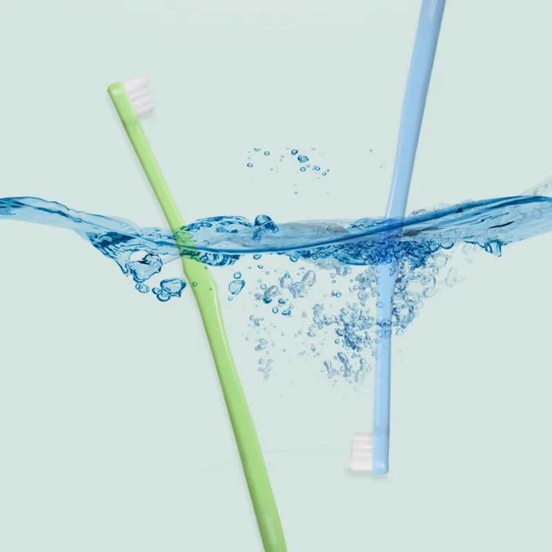 Cepillo de dientes para perros, cabezal pequeño, cepillo de dientes para mascotas, limpieza de dientes de perro, cepillo de dientes de pelo suave para limpieza bucal de gato, productos para el cuidado bucal para mascotas - imagen 5