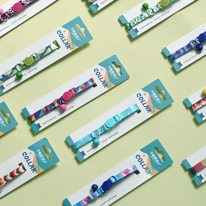 collar campana colorido hebilla ajustable gato suministros mascotas collar gatito personalizado accesorio perros pequeños unidad