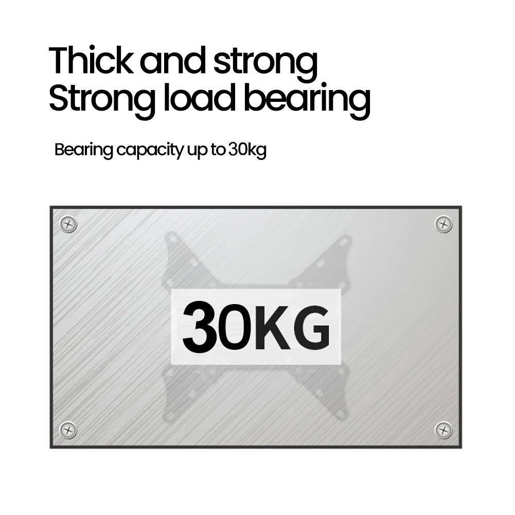 Full Motion TV Wall Mount for 26-43" LED Flat Screen Monitor Bracket Holder up to 30KG VESA 200x200mm with Swivel Extension Arm - imagen 5