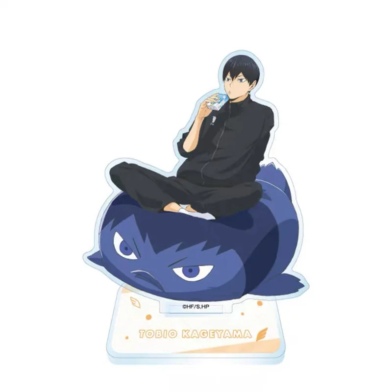 Llavero Haikyu display acrílico detalle