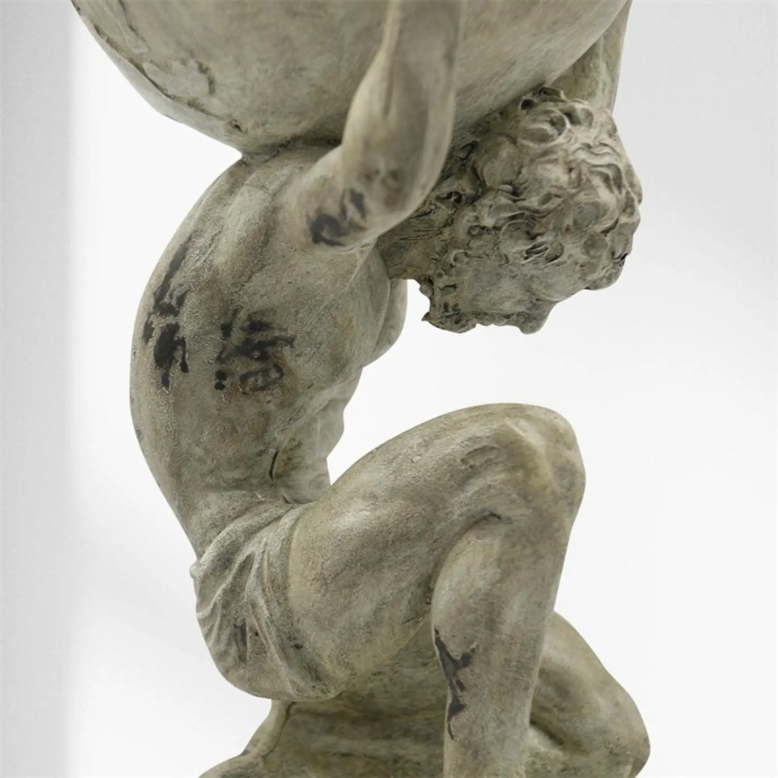 Greek Titan God Statue Decor Home Decor Masterpiece Table Handmade Office Decor Figure Sisyphus Statue Carrying The World Statue Greek Titan God Statue Decor Home Decor Masterpiece Table Handmade Office Decor Figure Sisyphus Statue Carrying The World Statue