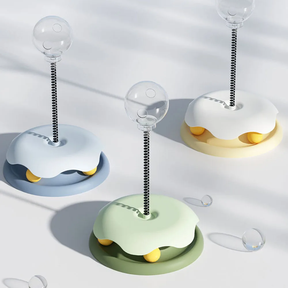 Durable Scratch & Chew Treat Dispenser, Anti-Boredom Self-Playing Snack Shaker, Interactive Puzzle Pet Supplies for Kittens - imagen 3