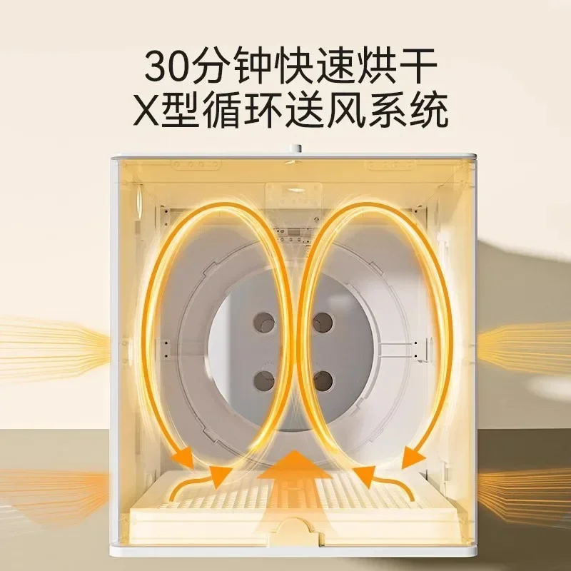 Caja de secado plegable para mascotas, secador de pelo automático inteligente para perros y gatos, artefacto de baño para el hogar - imagen 4