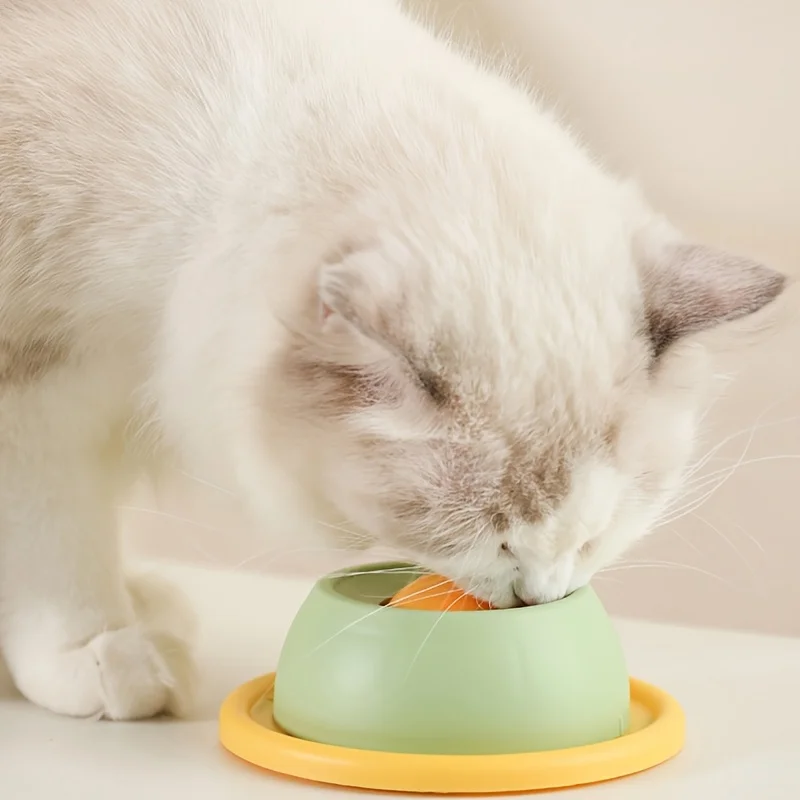 Juguetes interactivos para lamer gatos, comida antideslizante, alimentador lento para gatos, divertido plato para lamer gatitos, accesorios para gatos - imagen 3