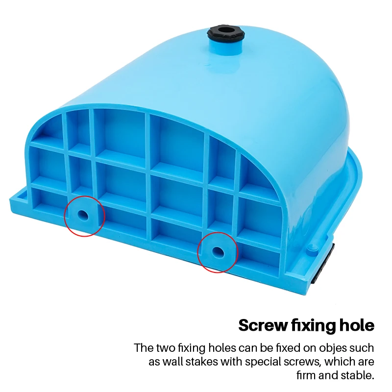 Bebedero de agua automático para ganado, cabras y ovejas, tazón de alimentación de plástico con orificio de drenaje, válvula de flotación, envío gratis, 1 unidad - imagen 4