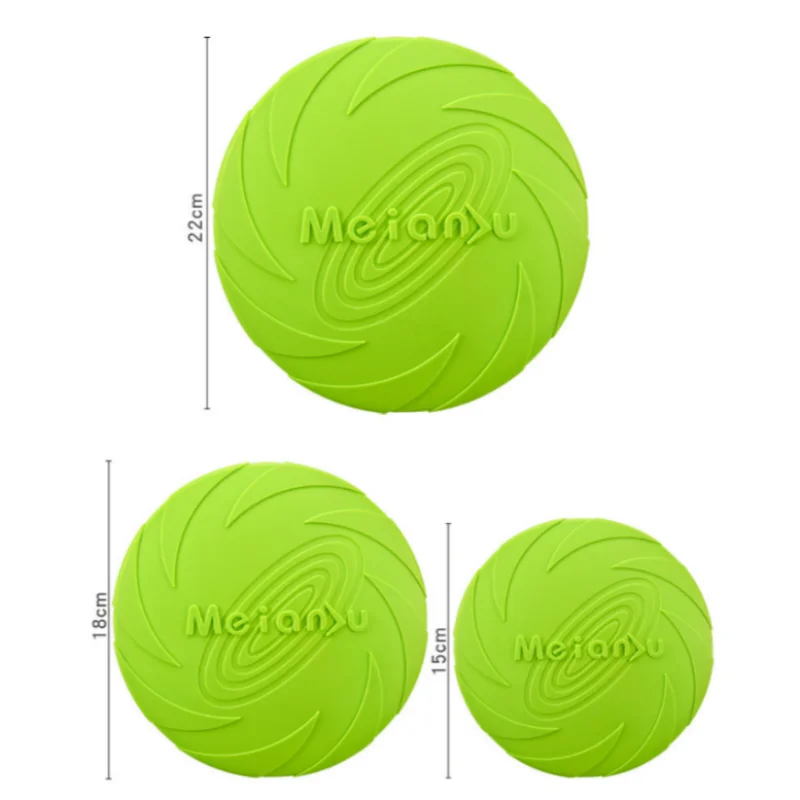 Discos voladores goma suave para perros grandes – Resistente a mordidas - imagen 3
