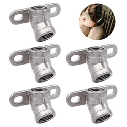 Kit bebedero automático nipple para lechones – 5 piezas