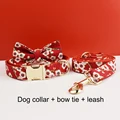 Bow Collar Leash Set