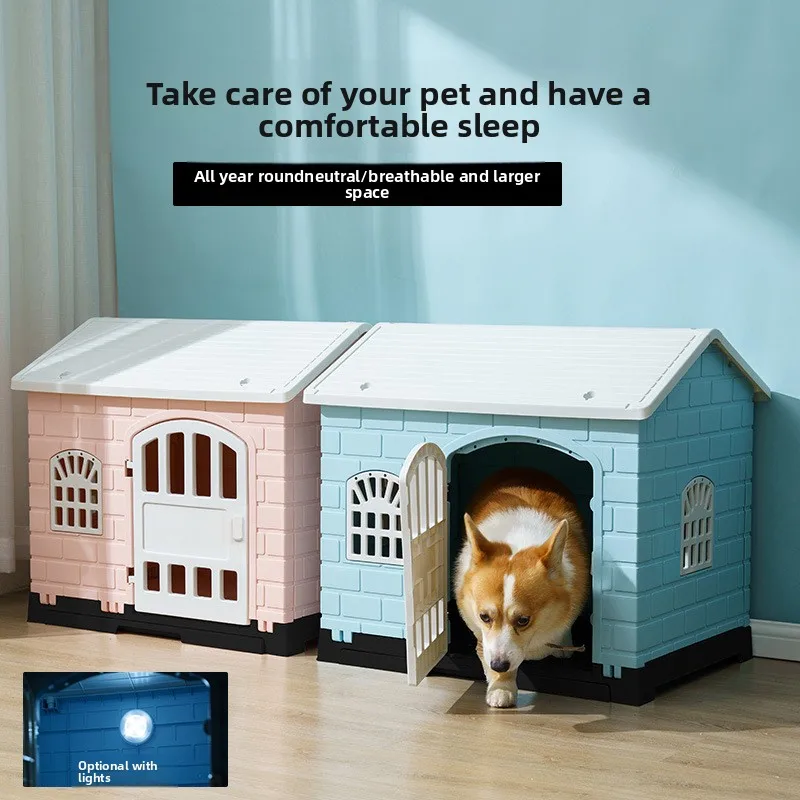 Caseta para Golden Retriever y perros grandes – Interior y exterior - imagen 4