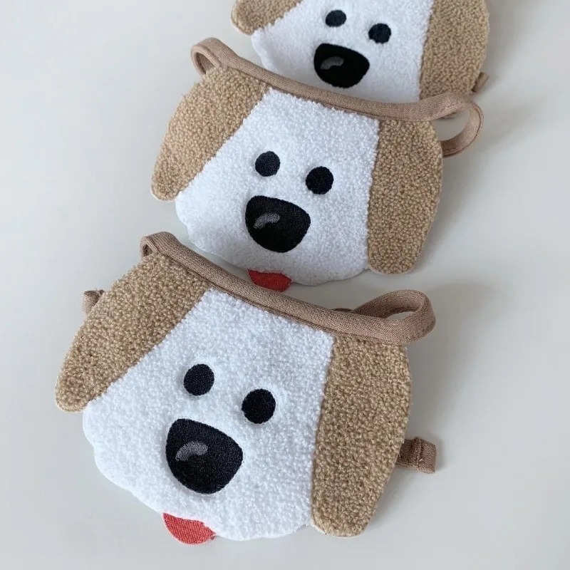 Babero bonito con bordado de oso para bebé, babero para perro, toalla para Saliva, Bichon, babero Hiromi de peluche, bufanda triangular para gato, bufanda para gato, toalla para Saliva para gato - imagen 3