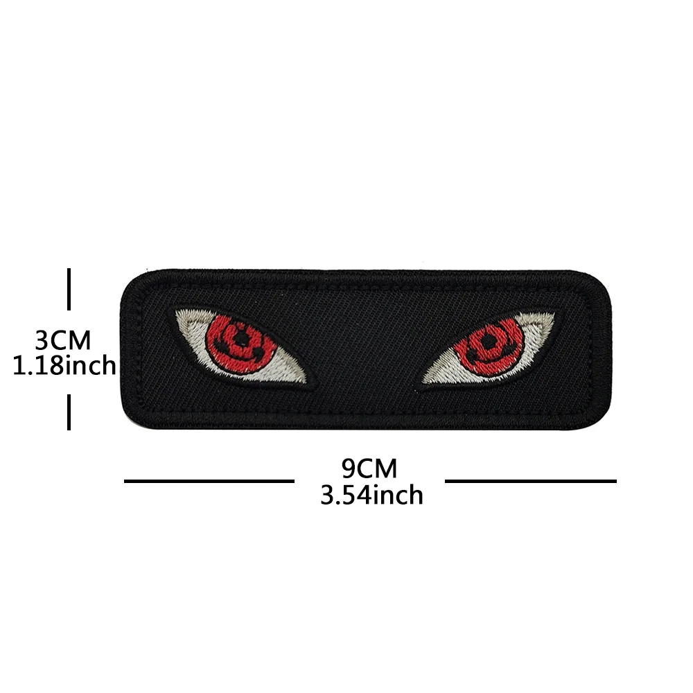 Parche bordado para gatos y perros: ojos Sharingan y Rinnegan - imagen 5