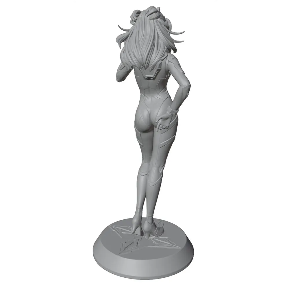 Kit resina miniatura chica sensual impresa en 3D sin montar ni pintar - imagen 3