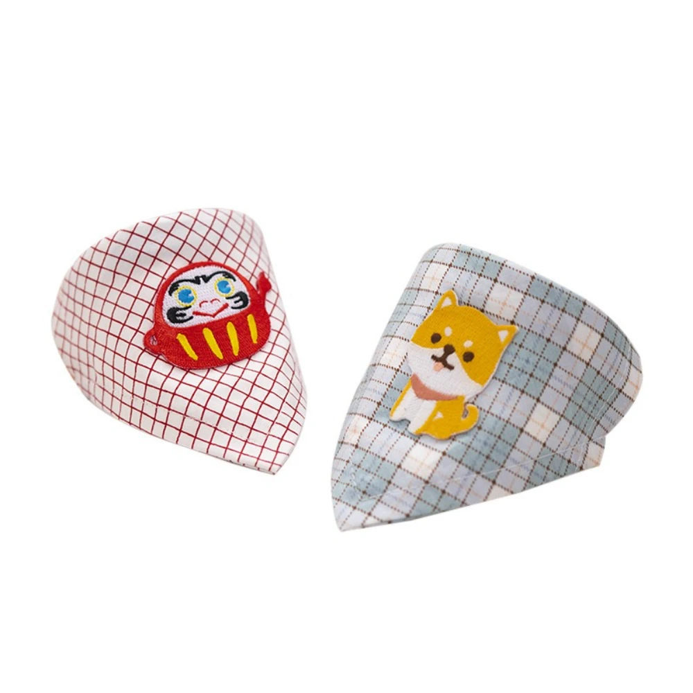 Collar con bandana bordada para gatos y perros pequeños, silencioso - imagen 2