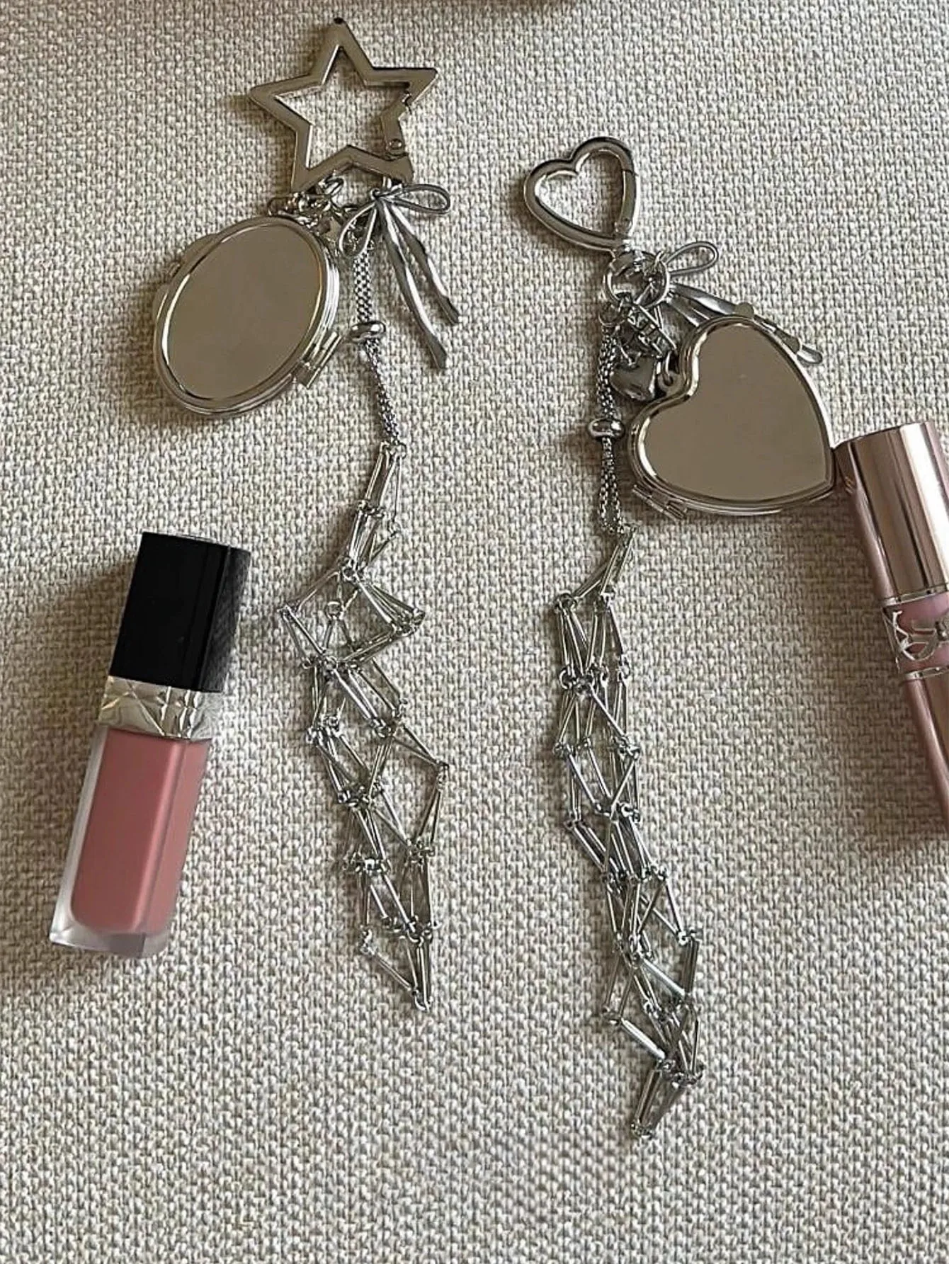 Organizador de maquillaje Portatil con espejo para gatos y perros - imagen 5