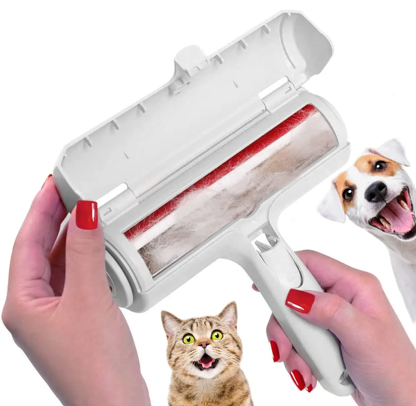 Rodillo quitapelos autolimpiante para muebles para perros y gatos - imagen 5