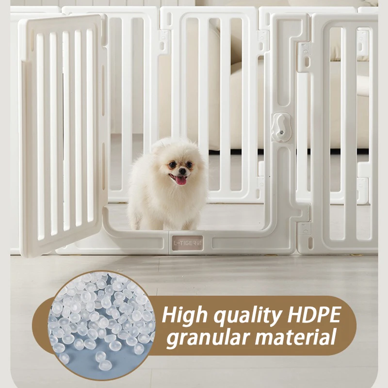 Cercas para perros de 67CM de alto, parque infantil blanco para interiores, jaula para perros grandes para el hogar, combinación gratuita, vallas para mascotas, productos de suministros para mascotas - imagen 3