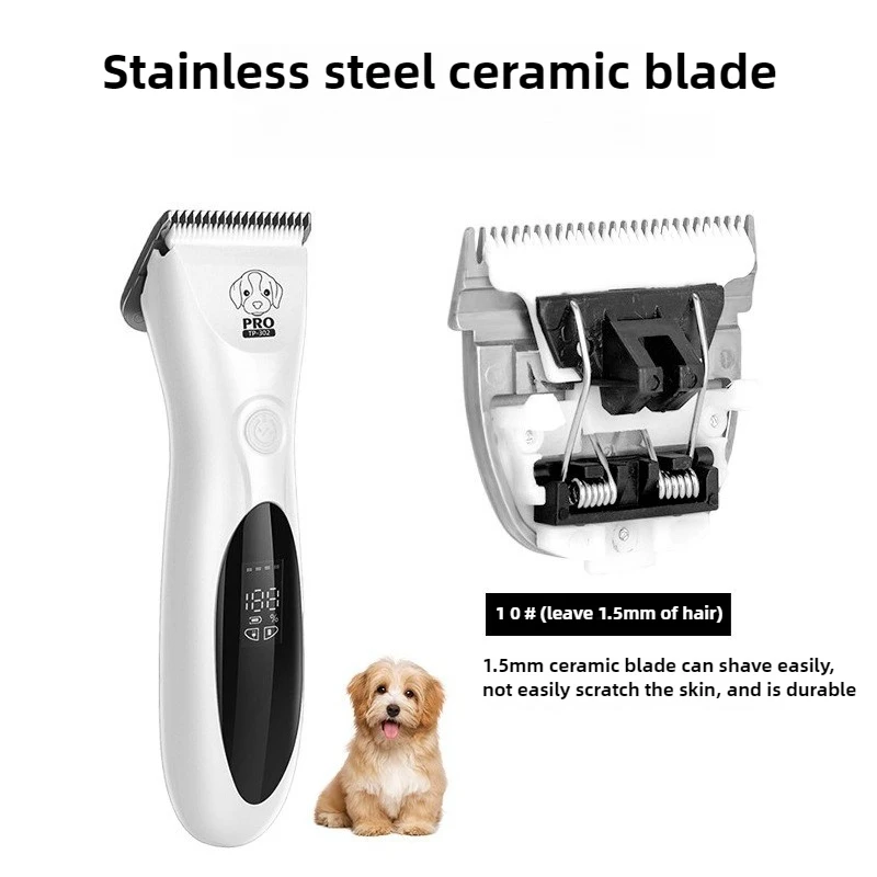 Pet Hair Cutting Machine Cut Hair Dogs Accessories Clipper Puppy Cats Dog Professional Haircut Machines Pets Grooming Equipment - imagen 5