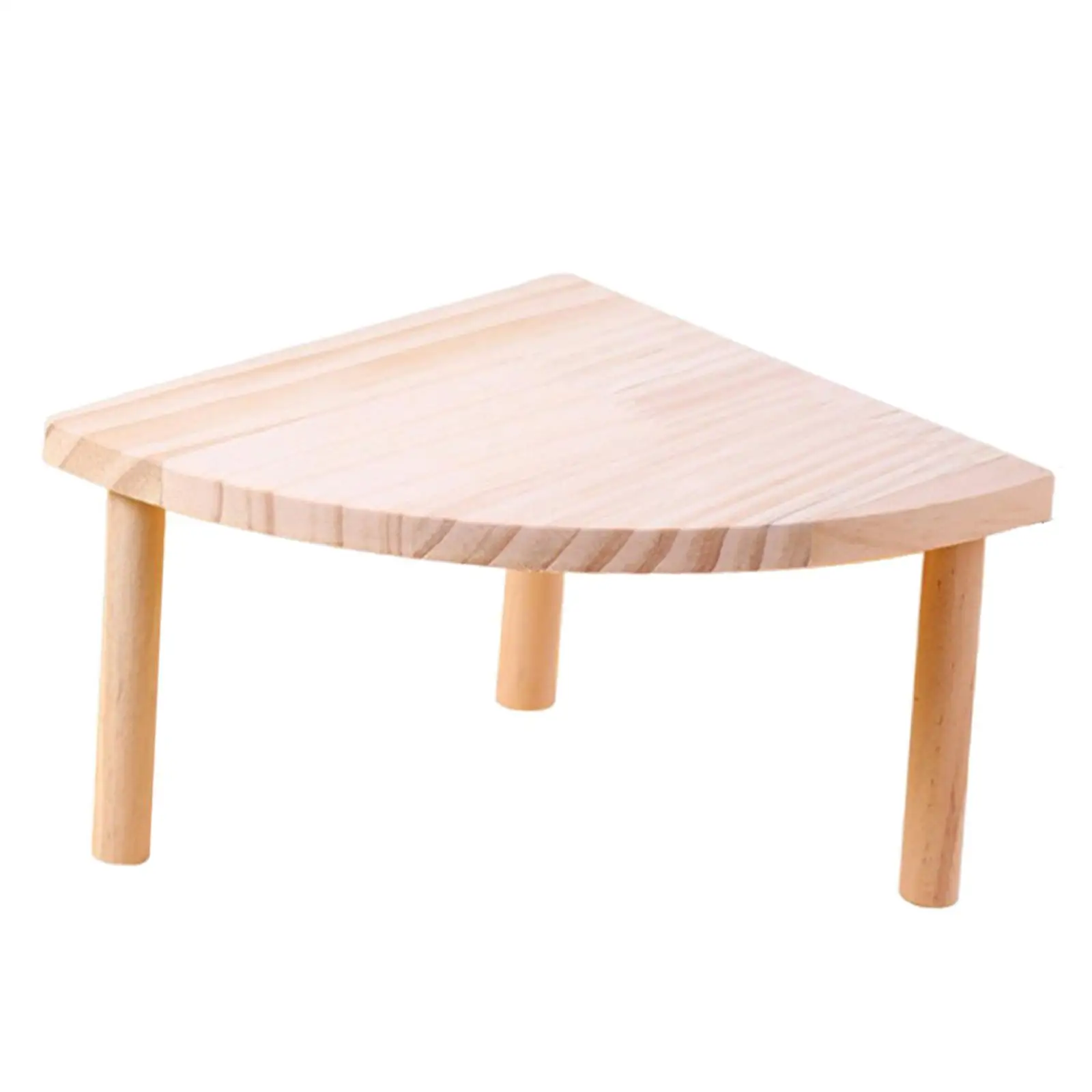 Wooden Hamster Platform Wood Toy Hamster Playground for Rat Mouse Chinchilla