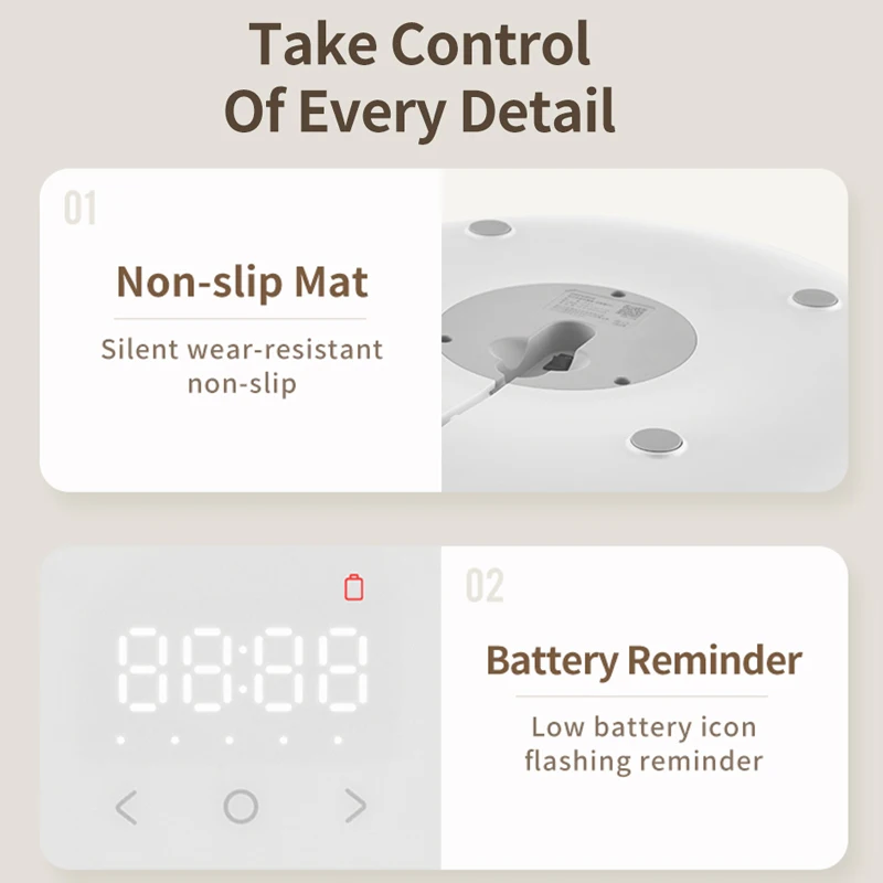 ROJECO Alimentador automático para mascotas, dispensador de Comida inteligente para gatos, dispensador de alimentos húmedos y secos, accesorios para Kibble, Alimentador automático para gatos, 6 comidas - imagen 5