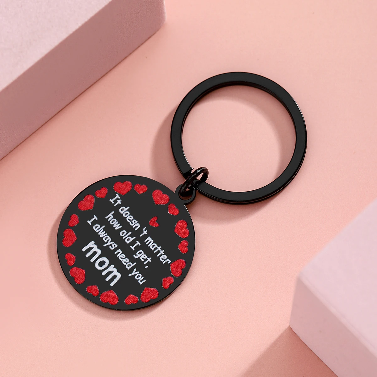 Palabras de mamá para mamá: con no importa cómo viejo, obtém que siempre necesitas, el regalo sincero de la mamá para el llavero de la madre