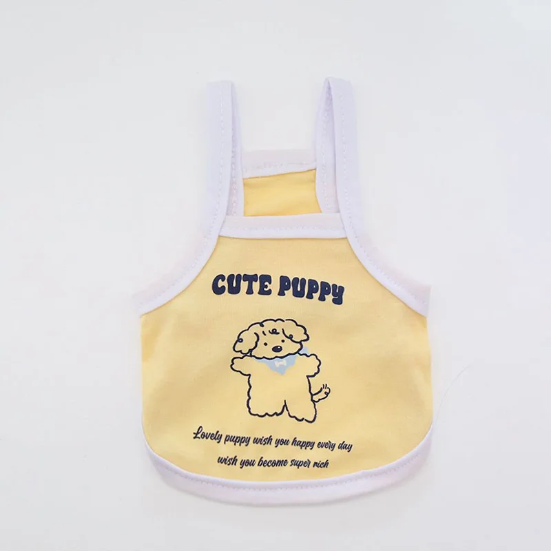 Chaleco bonito de verano para perros, ropa transpirable para mascotas para perros pequeños y medianos, camiseta fina para cachorros, ropa para Chihuahua Yorkie, suministros para mascotas - imagen 5