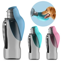 Botella de agua portátil para perros y gatos – Bebedero de viaje