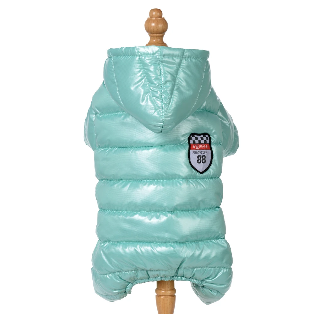 Mono impermeable con capucha para perros pequeños y medianos – Cálido de invierno - imagen 5