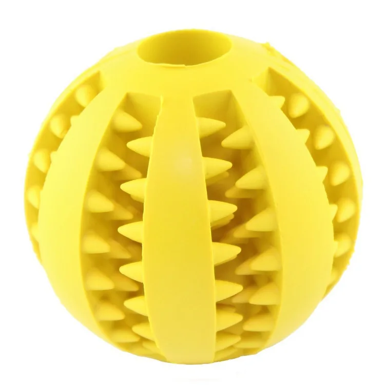 Juguetes de silicona para perros, pelota de goma elástica con fugas, bolas interactivas divertidas para Limpieza de dientes de mascotas, juguetes para masticar resistentes a las mordeduras - imagen 5