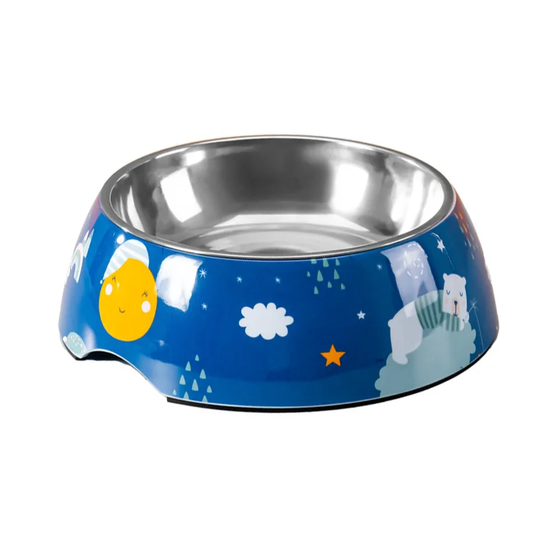 Cuenco antideslizante para perros, para gatos y perros grandes, medianos y pequeños, cuenco para alimentación de agua potable para mascotas, cuenco de comida para mascotas de acero inoxidable - imagen 5