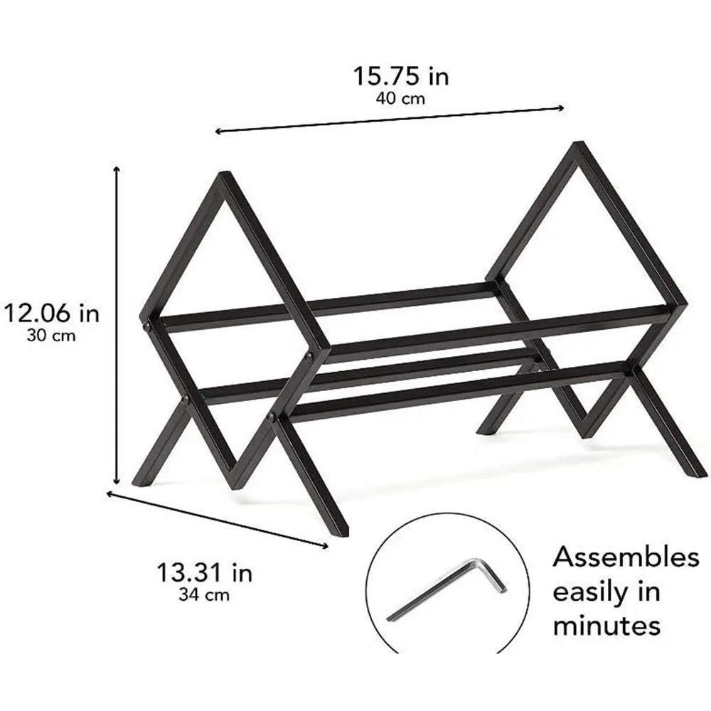 Soporte organizador para vinilos, CDs y revistas del hogar