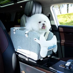 Asiento coche portátil para perros y cachorros – Cama transportadora