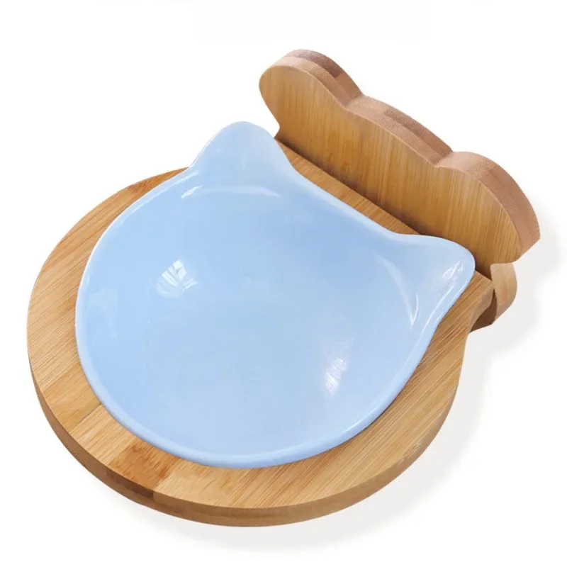 Perrera colgante extraíble para mascotas, alimentador de agua y comida, cuencos de cerámica para gatos, contenedor de comida, jaula fija, tazón para beber a prueba de golpes - imagen 5