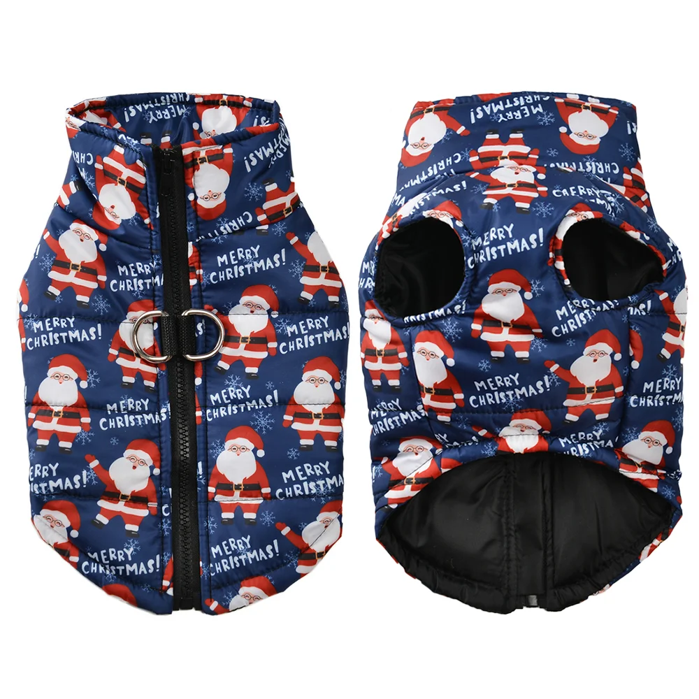 Impermeable para perro pequeño y mediano Schnauzer Navidad anillo en D - imagen 5