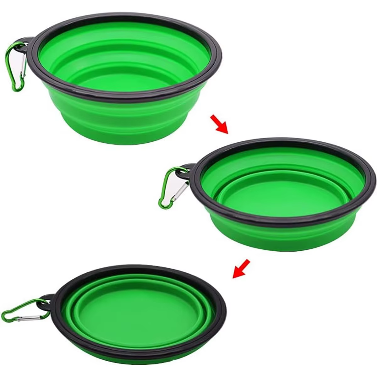 Tazón plegable para perros – Comedero y bebedero portátil de exterior - imagen 2