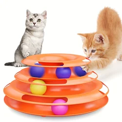 Torre juego interactiva para gatos activos - Ejercitador mental