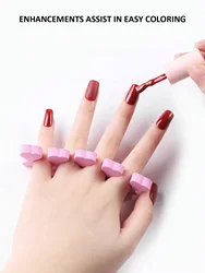 Separador de uñas en forma de corazón para gatos y perros – espuma Eva